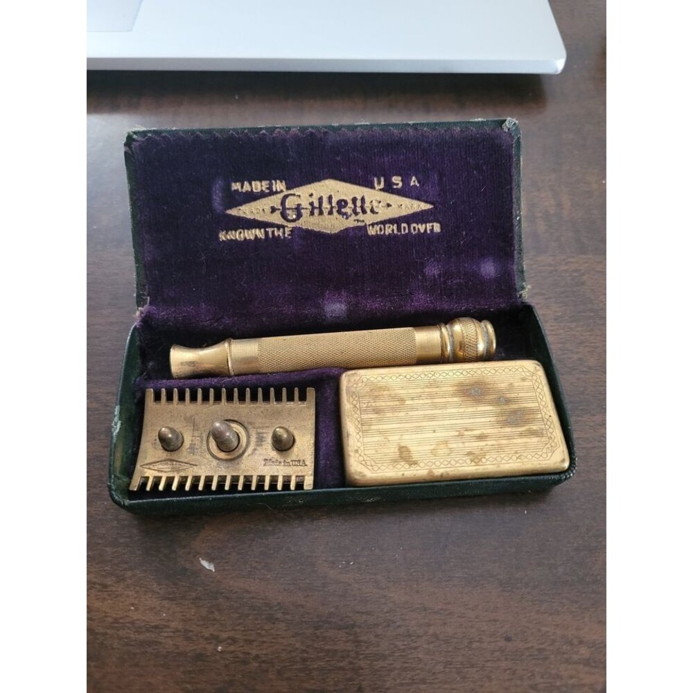 Gillette Vintage Razor Set - Picture 5 of 7